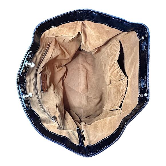 Patricia Nash Benvenuto Leather Tote w/ Marene Floret Leather Twist Lock Wallet - Picture 7 of 12